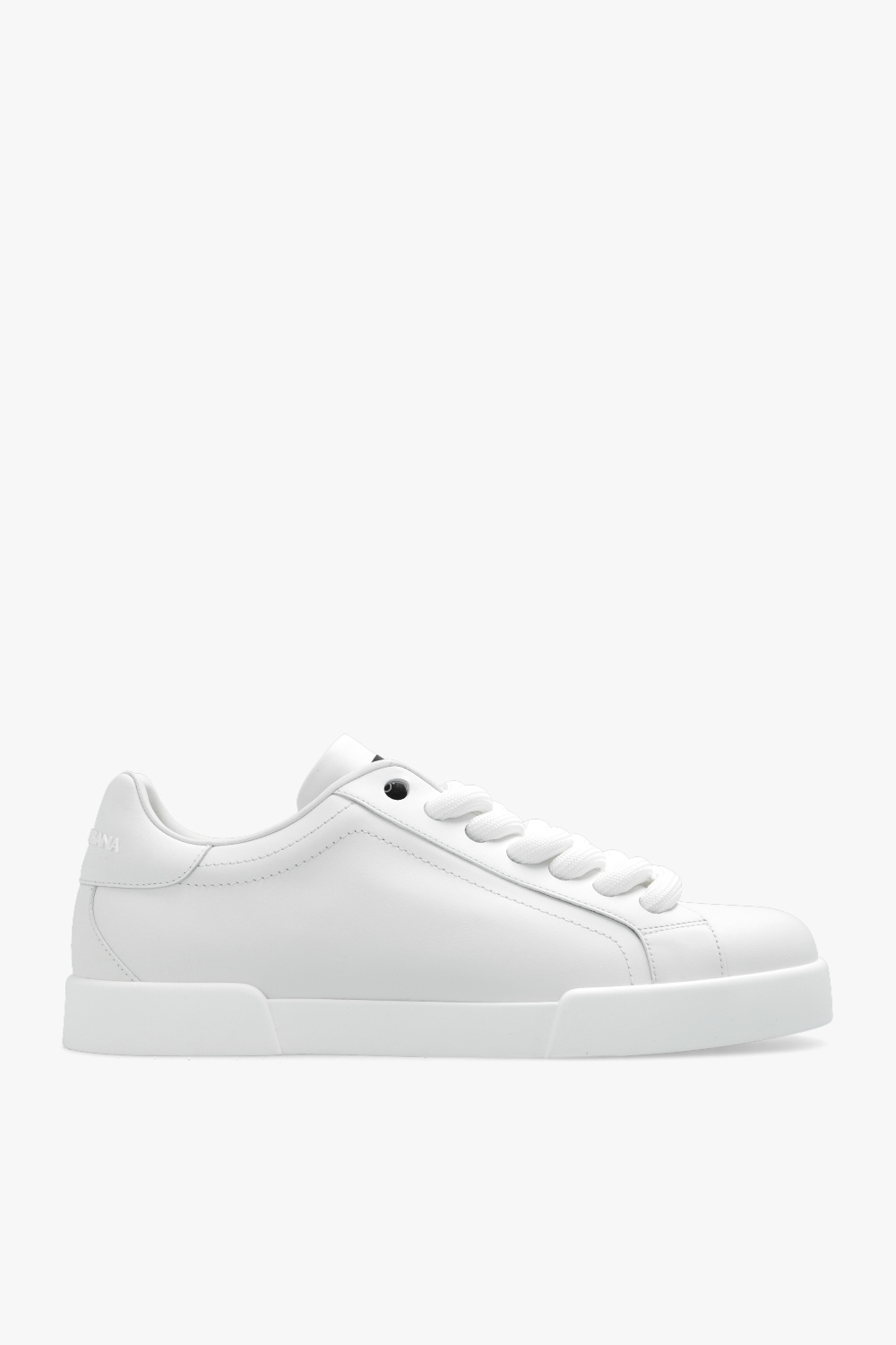 White Portofino leather sneakers Dolce Gabbana IetpShops